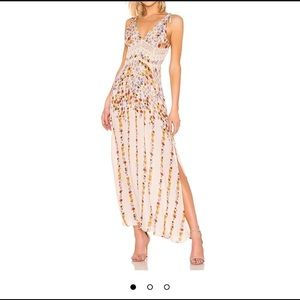 Free people Claire maxi dress size L